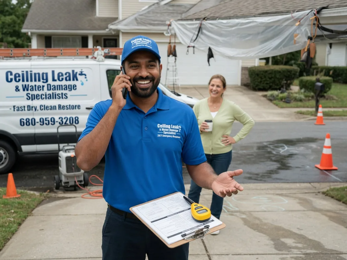 Ceiling Leak Cleanup Nacogdoches, TX FAQs